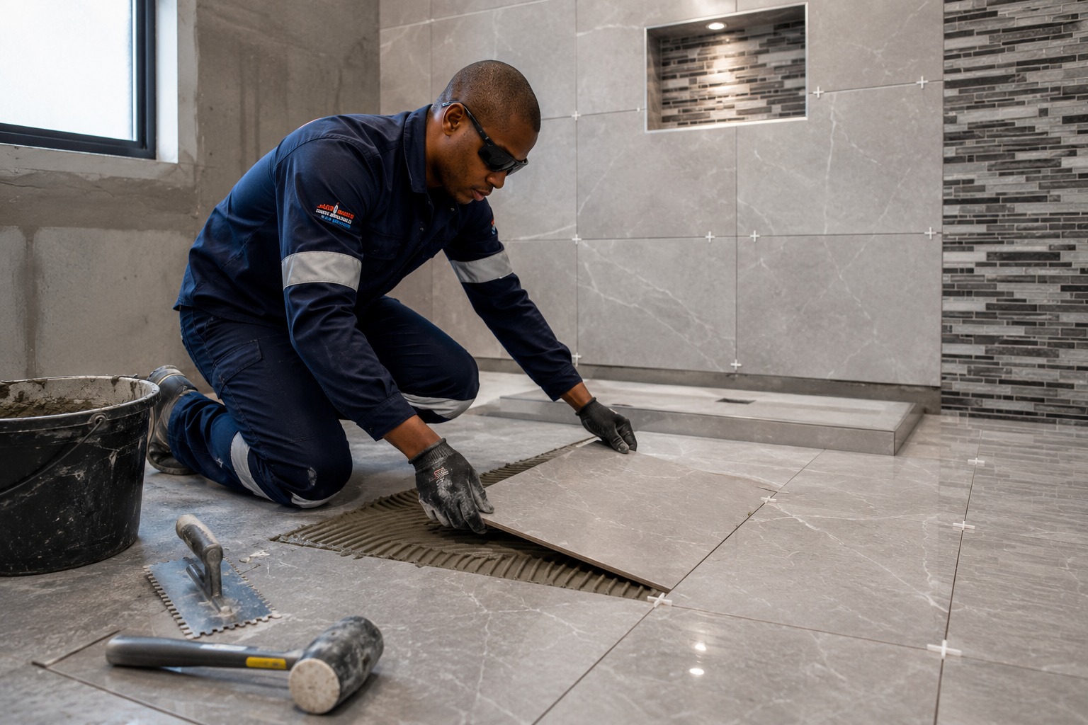 Tiling services by GR8 Group in Cape Town